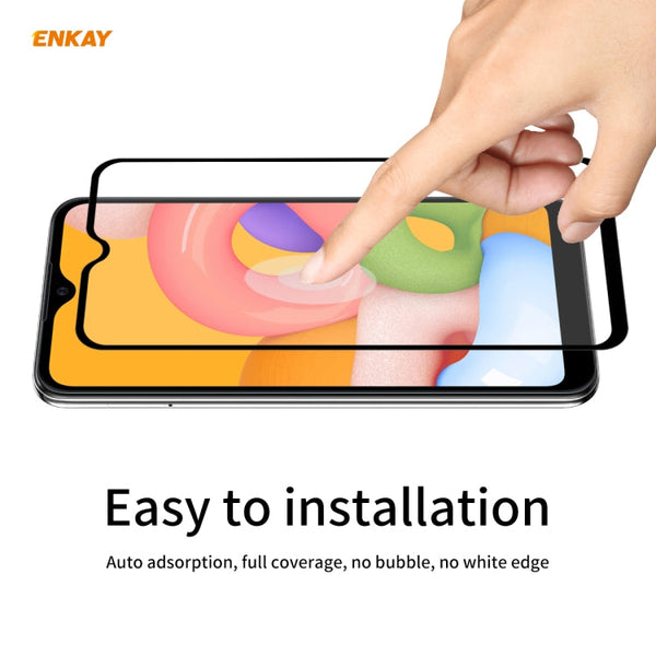 10 PCS ENKAY Hat-Prince Full Glue 0.26mm 9H 2.5D Tempered Glass Full Coverage Film, For Galaxy A01 10 PCS, For Galaxy A11 / M11 10 PCS, For Galaxy A21s 10pcs, For Galaxy A31 10 PCS, For Galaxy A41 10 PCS