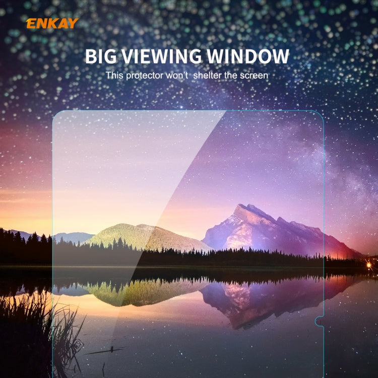 2 PCS ENKAY Hat-Prince 0.33mm 9H Surface Hardness 2.5D Explosion-proof Tempered Glass Screen Protector, For Huawei Honor V6, For Samsung Galaxy Tab A 8.4 (2020), For Lenovo M10 Plus 10.3, For Lenovo Smart Tab M10 10.1, For Lenovo E10 TB-X104F 10.1