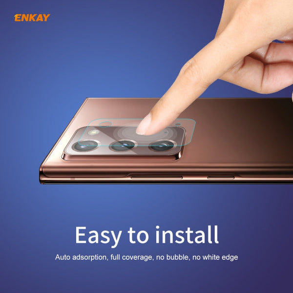 2 PCS Hat-Prince ENKAY 0.2mm 9H 2.15D Round Edge Rear Camera Lens Tempered Glass Film Protector, For Samsung Galaxy Note20, For Samsung Galaxy Note20 Ultra, For OnePlus Nord