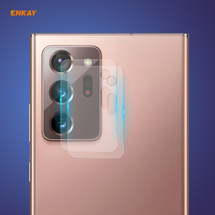 2 PCS Hat-Prince ENKAY 0.2mm 9H 2.15D Round Edge Rear Camera Lens Tempered Glass Film Protector, For Samsung Galaxy Note20, For Samsung Galaxy Note20 Ultra, For OnePlus Nord