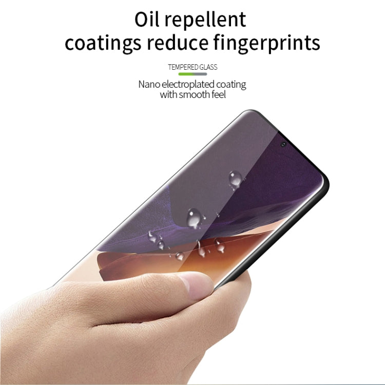 MOFI 9H 3D Explosion Proof Thermal Bending Full Screen Covered With Tempered Glass Film（Ultrasonic fingerprint unlock）