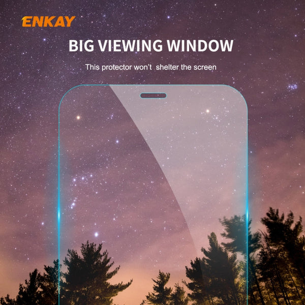 ENKAY Hat-Prince 0.26mm 9H 2.5D Curved Edge Explosion-proof Tempered Glass Film, For iPhone 12 mini, For iPhone 12 / 12 Pro, For iPhone 12 Pro Max
