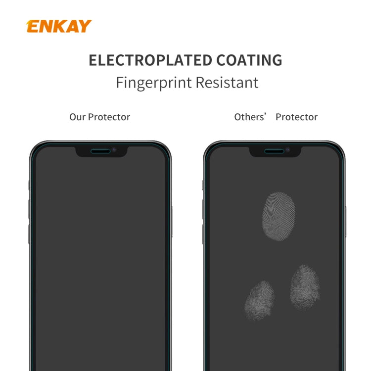 ENKAY Hat-Prince 0.26mm 9H 2.5D Curved Edge Explosion-proof Tempered Glass Film, For iPhone 12 mini, For iPhone 12 / 12 Pro, For iPhone 12 Pro Max
