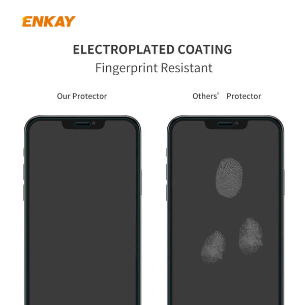 ENKAY Hat-Prince 0.26mm 9H 2.5D Curved Edge Explosion-proof Tempered Glass Film, For iPhone 12 mini, For iPhone 12 / 12 Pro, For iPhone 12 Pro Max