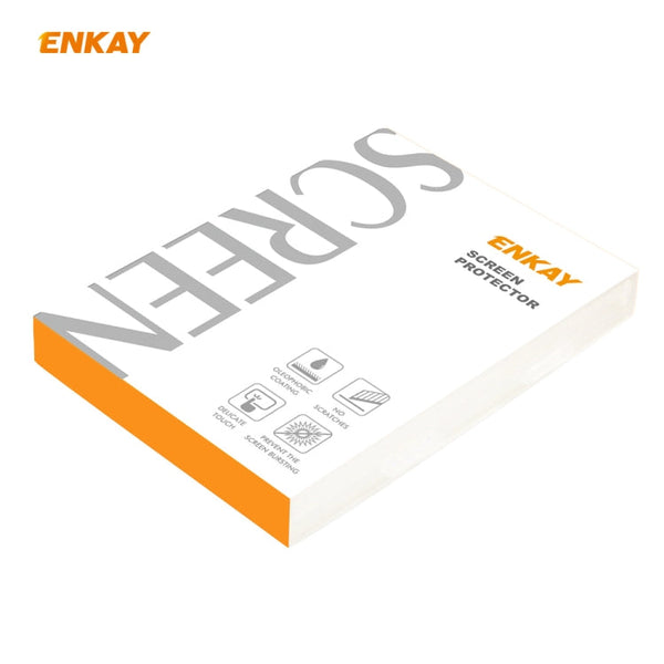 ENKAY Hat-Prince 0.2mm 9H Surface Hardness 3D Explosion-proof Aluminum Alloy Edge Full Screen Tempered Glass Screen Film