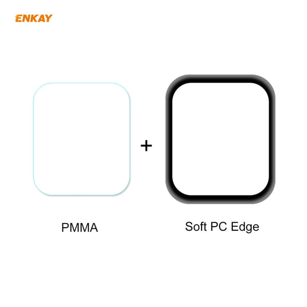 5 PCS ENKAY Hat-Prince 3D Full Screen Soft PC Edge + PMMA HD Screen Protector Film