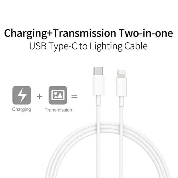 2 in 1 PD3.0 30W USB-C / Type-C Travel Charger with Detachable Foot + PD3.0 3A USB-C / Type-C to 8 Pin Fast Charge Data Cable Set, Cable Length: 1m, AU Plug