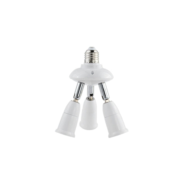 E27 to E27 Splitter Adjustable LED Light Bulb Holder Adapter Converter Socket Light Bulb Holder, 1 In 1, 2 In 1, 3 In 1, 4 In 1, 5 In 1