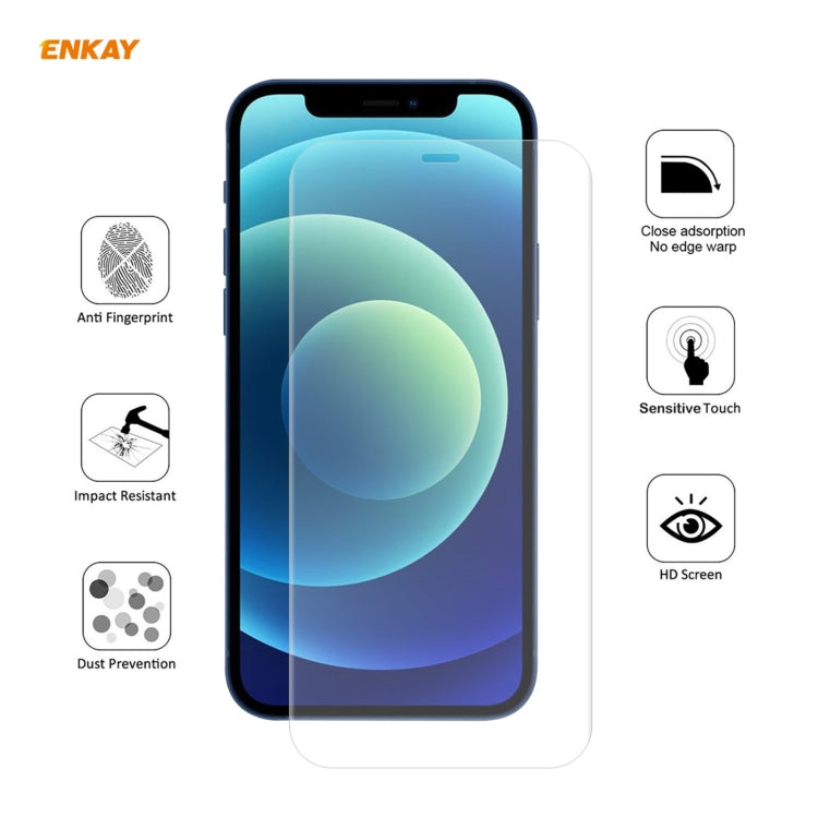 ENKAY Hat-Prince 0.1mm 3D Full Screen Protector Explosion-proof Hydrogel Film, For iPhone 12 mini, For iPhone 12 / 12 Pro, For iPhone 12 Pro Max