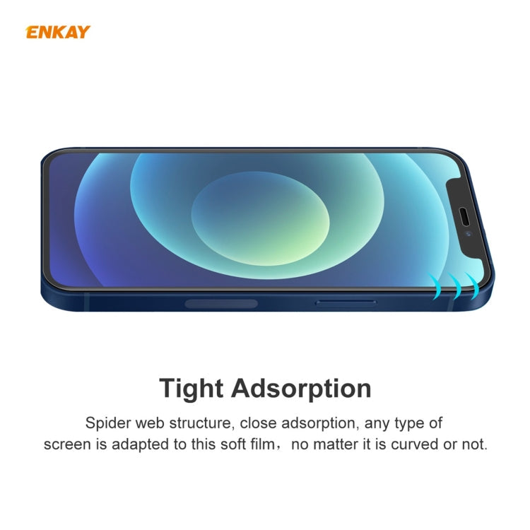 ENKAY Hat-Prince 0.1mm 3D Full Screen Protector Explosion-proof Hydrogel Film, For iPhone 12 mini, For iPhone 12 / 12 Pro, For iPhone 12 Pro Max