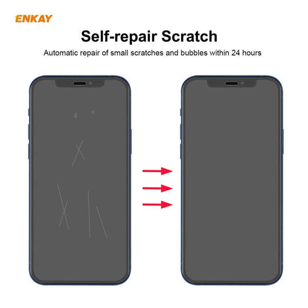 2 PCS ENKAY Hat-Prince 0.1mm 3D Full Screen Protector Explosion-proof Hydrogel Film, For iPhone 12 mini, For iPhone 12 / 12 Pro, For iPhone 12 Pro Max