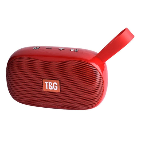 T&G TG173 TWS Subwoofer Bluetooth Speaker With Braided Cord, Support USB / AUX / TF Card / FM