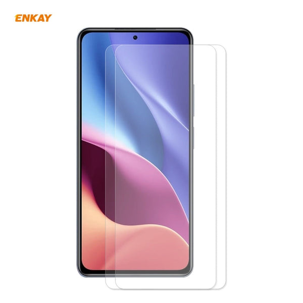2 PCS ENKAY Hat-Prince 0.26mm 9H 2.5D Curved Edge Tempered Glass Film, For Xiaomi Redmi 9T (2 PCS), For Xiaomi Redmi Note 9T (2 PCS), For Xiaomi Redmi K40 (2 PCS), For Samsung Galaxy F62(2 PCS), For Samsung Galaxy A72 5G(2pcs)                          ...