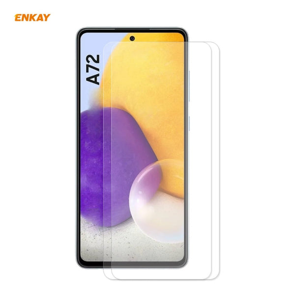 2 PCS ENKAY Hat-Prince 0.26mm 9H 2.5D Curved Edge Tempered Glass Film, For Xiaomi Redmi 9T (2 PCS), For Xiaomi Redmi Note 9T (2 PCS), For Xiaomi Redmi K40 (2 PCS), For Samsung Galaxy F62(2 PCS), For Samsung Galaxy A72 5G(2pcs)                          ...