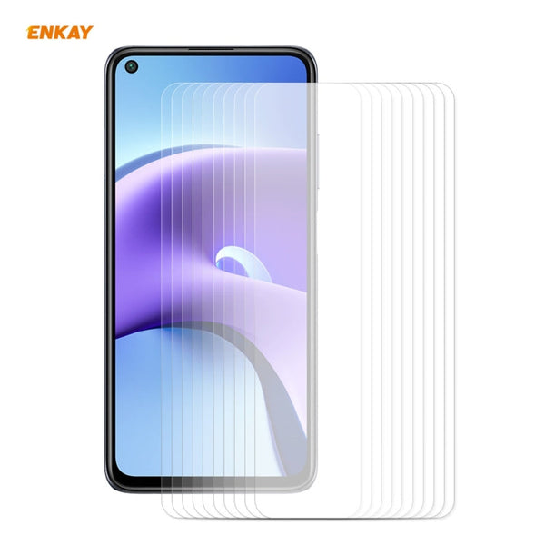 10 PCS ENKAY Hat-Prince 0.26mm 9H 2.5D Curved Edge Tempered Glass Film, For Xiaomi Redmi 9T, For Xiaomi Redmi Note 9T, For XiaomiRedmi K40 / K40 Pro / K40 Pro+, For Samsung Galaxy F62(10 PCS), For Samsung Galaxy A72 5G(10pcs)                           ...