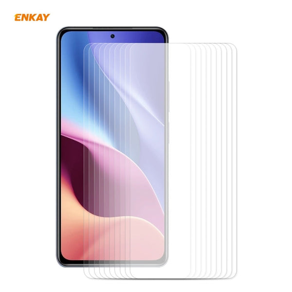 10 PCS ENKAY Hat-Prince 0.26mm 9H 2.5D Curved Edge Tempered Glass Film, For Xiaomi Redmi 9T, For Xiaomi Redmi Note 9T, For XiaomiRedmi K40 / K40 Pro / K40 Pro+, For Samsung Galaxy F62(10 PCS), For Samsung Galaxy A72 5G(10pcs)                           ...