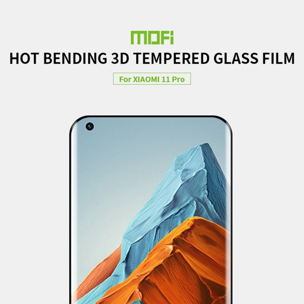 MOFI 9H 3D Explosion Proof Thermal Bending Full Screen Covered Tempered Glass Film