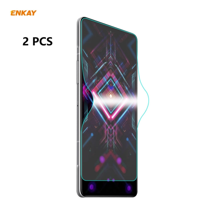 2 PCS ENKAY Hat-Prince Full Glue Full Coverage Screen Protector Explosion-proof Hydrogel Film, For Motorola Moto G30 / G20 / G10(2pcs), For Xiaomi Mi 11X / 11X Pro / 11i(2pcs), For Xiaomi Redmi K40 Gaming(2pcs), For Xiaomi Mi 11 Ultra(2pcs)            ...