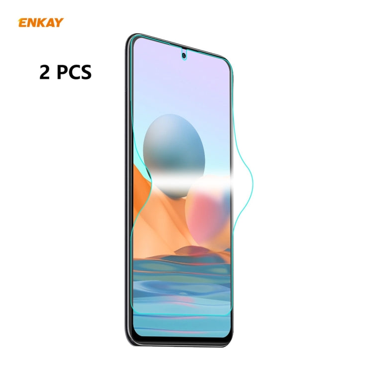 2 PCS ENKAY Hat-Prince Full Glue Full Coverage Screen Protector Explosion-proof Hydrogel Film, For Motorola Moto G30 / G20 / G10(2pcs), For Xiaomi Mi 11X / 11X Pro / 11i(2pcs), For Xiaomi Redmi K40 Gaming(2pcs), For Xiaomi Mi 11 Ultra(2pcs)            ...