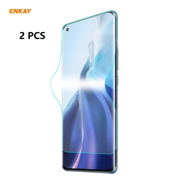 2 PCS ENKAY Hat-Prince Full Glue Full Coverage Screen Protector Explosion-proof Hydrogel Film, For Motorola Moto G30 / G20 / G10(2pcs), For Xiaomi Mi 11X / 11X Pro / 11i(2pcs), For Xiaomi Redmi K40 Gaming(2pcs), For Xiaomi Mi 11 Ultra(2pcs)            ...