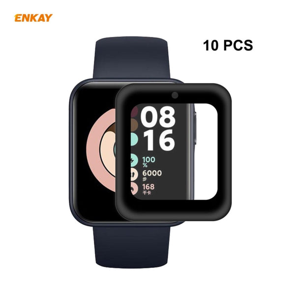 10 PCS ENKAY Hat-Prince 3D Full Screen Soft PC Edge + PMMA HD Screen Protector Film, For Redmi Watch (10 PCS), For Huawei B6 (10 PCS), For Venu 2 / Vivoactive 4 45mm (10 PCS), For Garmin Venu 2S / Vivoactive 4S 40mm (10 PCS)                            ...