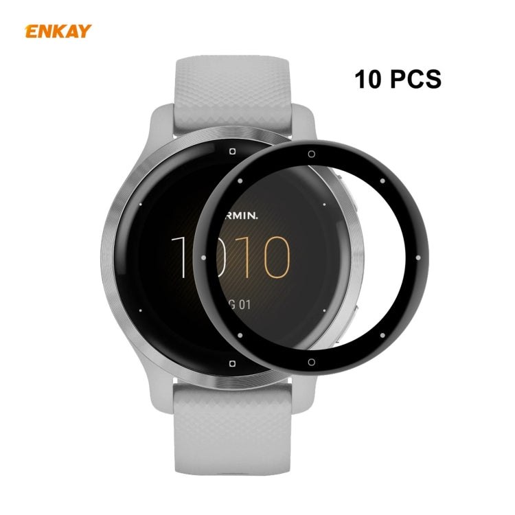 10 PCS ENKAY Hat-Prince 3D Full Screen Soft PC Edge + PMMA HD Screen Protector Film, For Redmi Watch (10 PCS), For Huawei B6 (10 PCS), For Venu 2 / Vivoactive 4 45mm (10 PCS), For Garmin Venu 2S / Vivoactive 4S 40mm (10 PCS)                            ...