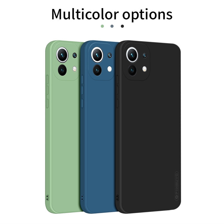 PINWUYO Touching Series Liquid Silicone TPU Shockproof Case, For Xiaomi Mi 11, For Xiaomi Mi 11 Lite, For Xiaomi Mi 11 Ultra