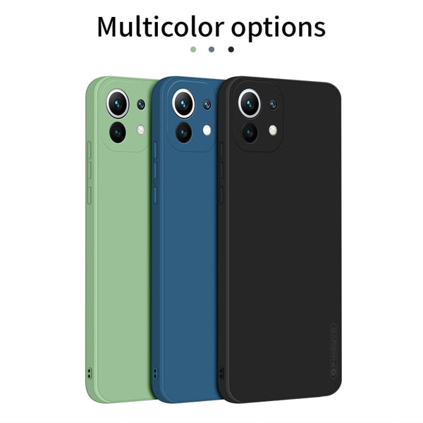 PINWUYO Touching Series Liquid Silicone TPU Shockproof Case, For Xiaomi Mi 11, For Xiaomi Mi 11 Lite, For Xiaomi Mi 11 Ultra