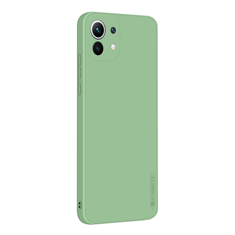 PINWUYO Touching Series Liquid Silicone TPU Shockproof Case, For Xiaomi Mi 11, For Xiaomi Mi 11 Lite, For Xiaomi Mi 11 Ultra