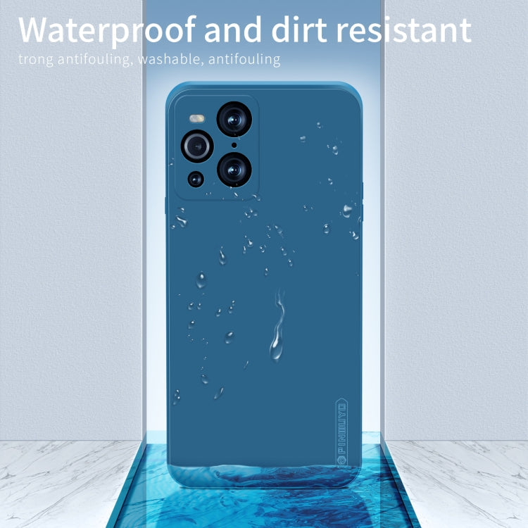 PINWUYO Touching Series Liquid Silicone TPU Shockproof Case, For OPPO Find X3 / Find X3 Pro, For OPPO Realme GT / GT NEO / Realme Q3 Pro, For Meizu 18, For Meizu 18 Pro, For OPPO Reno5 / Reno5 K / Find X3 Lite