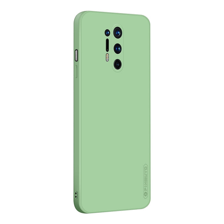 PINWUYO Touching Series Liquid Silicone TPU Shockproof Case, For OnePlus 8, For OnePlus 8 Pro, For OnePlus 8T
