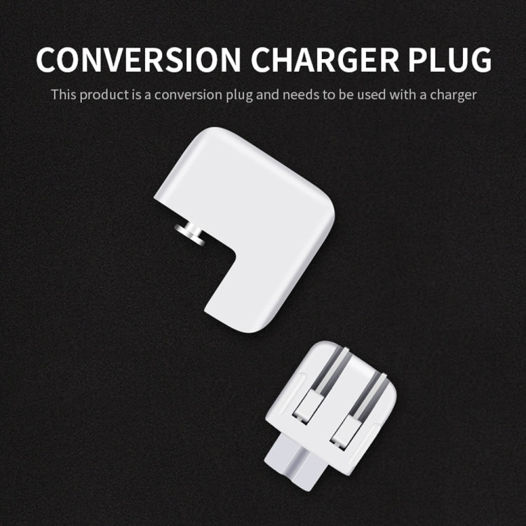 2 PCS XJ01 Power Adapter for iPad 10W 12W Charger & MacBook Series Charger, US Plug, US Plug
