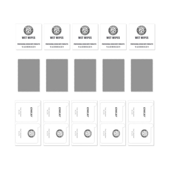 5 PCS ENKAY Hat-Prince Full Glue 0.26mm 9H 2.5D Tempered Glass Screen Protector Full Coverage Film, For iPhone 13 mini 5pcs, For iPhone 13 / 13 Pro 5pcs, For iPhone 13 Pro Max 5pcs