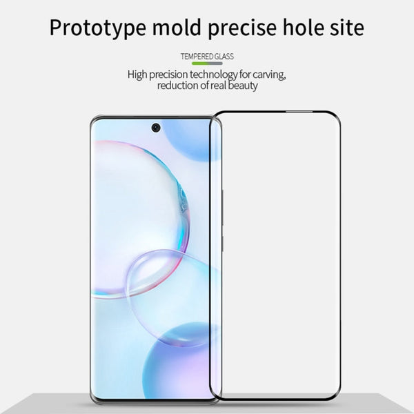 MOFI 9H 3D Explosion Proof Thermal Bending Full Screen Covered With Tempered Glass Film, For Honor 50, For Honor 50 Pro