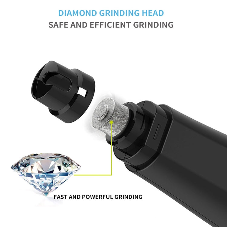 Electric Dog Cat Nail Polisher Portable Nail Clipper File Kit Pet Paw Tools, Nail Clipper