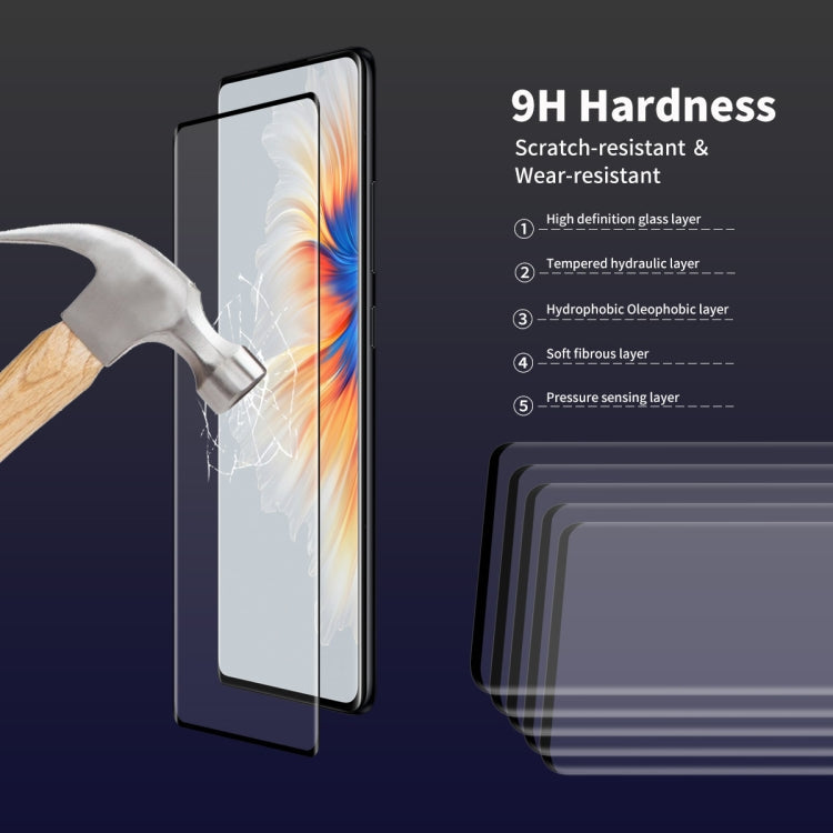 For Xiaomi Mix 4 ENKAY Hat-Prince 3D Curved Explosion-proof Full Coverage Film Heat Bending Tempered Glass Protector