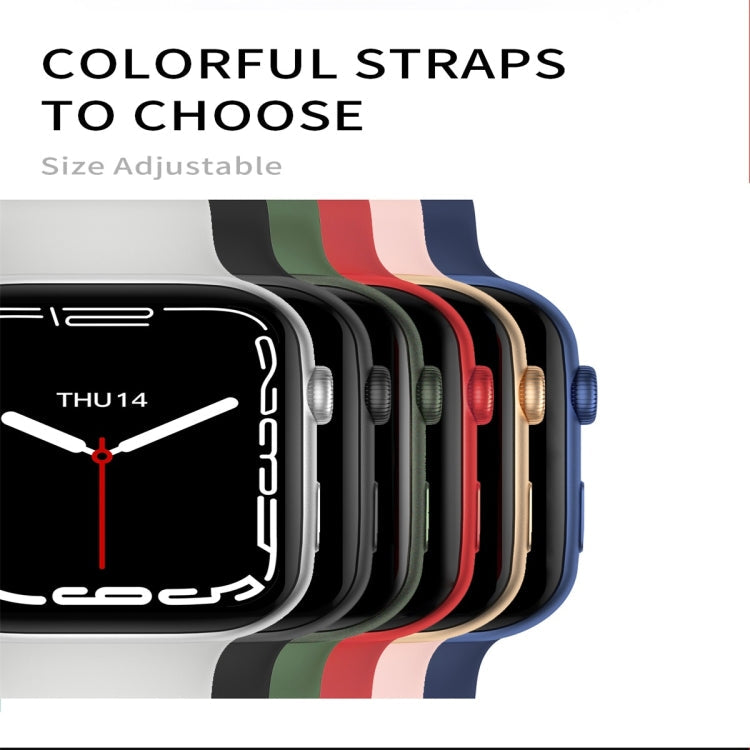 i7 pro 1.75 inch Color Screen Smart Watch, IP67 Waterproof,Support Bluetooth Call/Heart Rate Monitoring/Blood Pressure Monitoring/Blood Oxygen Monitoring/Sleep Monitoring