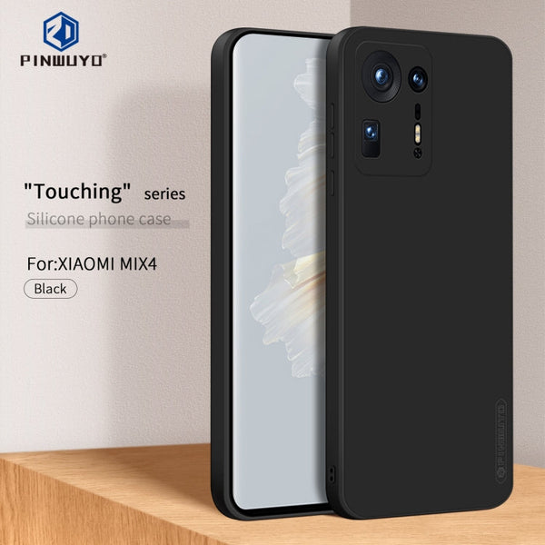 PINWUYO Touching Series Liquid Silicone TPU Shockproof Case, For Xiaomi Mix 4