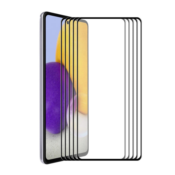 5 PCS ENKAY Hat-Prince Full Glue Tempered Glass 6D Full Coverage Anti-scratch Protector, For Samsung Galaxy A03s 164mm(5pcs), For Samsung Galaxy A03s 166mm(5pcs), For Samsung Galaxy A22 4G(5pcs), For Samsung Galaxy A22 5G(5pcs)                         ...