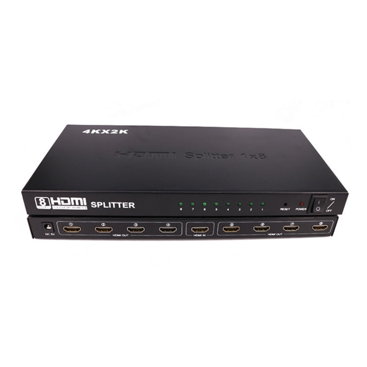 1 x 8 4K x 2K 3840*2160/30HZ HDMI Splitter, 1 x 8 4K x 2K