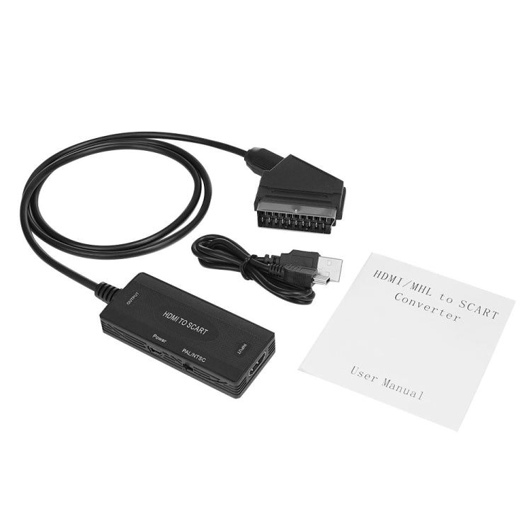 1080P HDMI to SCART Audio Video Converter, HDMI to SCART