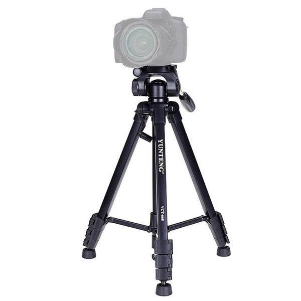 YUNTENG VCT-668 Aluminum Alloy Tripod Mount for 3 dimensional Damping Head, VCT-668