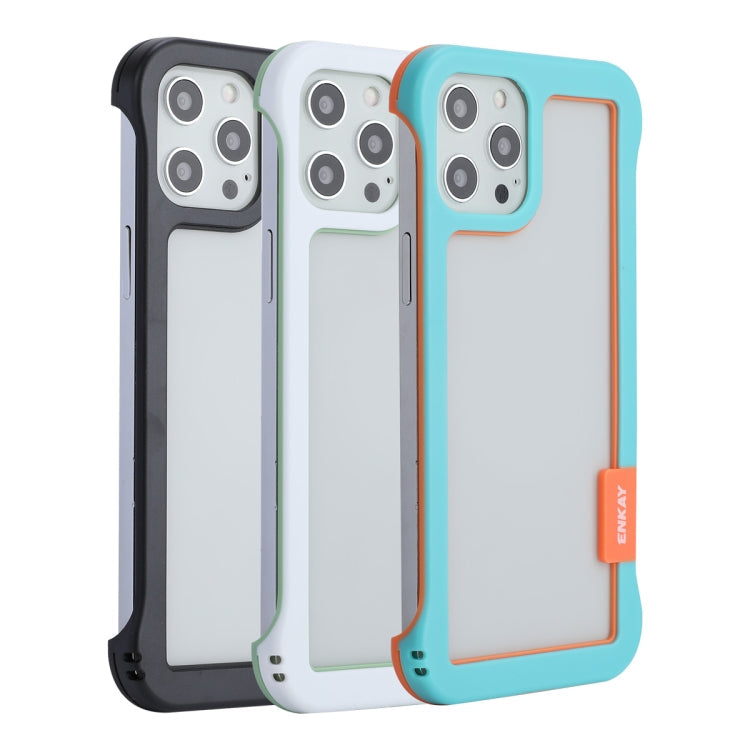 ENKAY Frameless Hollow Shockproof PC Case for iPhone 12 Pro Max, For iPhone 12 Pro Max