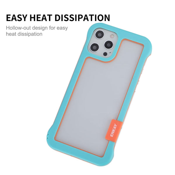 ENKAY Frameless Hollow Shockproof PC Case for iPhone 12 Pro Max, For iPhone 12 Pro Max
