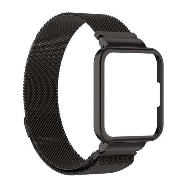 2 in 1 Milano Metal Strap with Watch Frame, For Xiaomi Redmi Watch 2 Lite, For Xiaomi Redmi Watch 2
