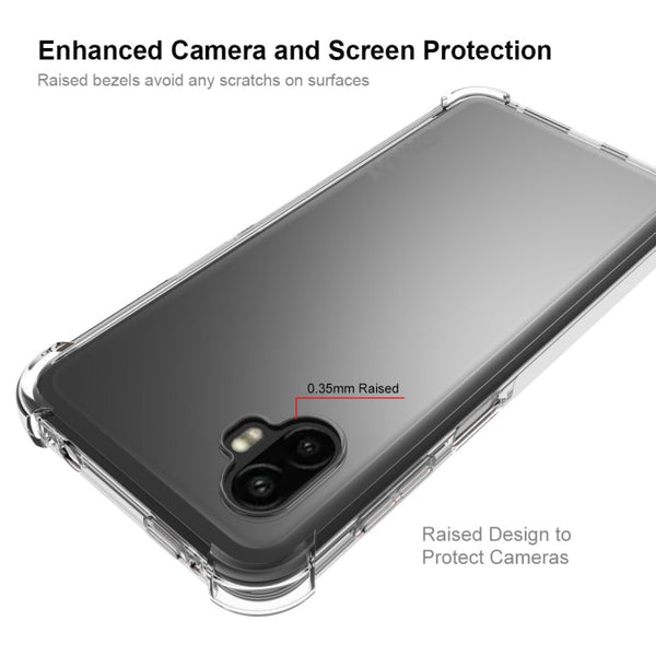 ENKAY Clear TPU Shockproof Phone Case, For Samsung Galaxy Xcover6 Pro, For Samsung Galaxy M33 5G, For Samsung Galaxy M53 5G