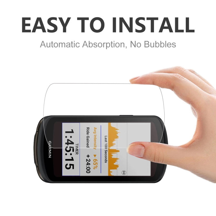 2 PCS For Garmin Edge 1040 / 1030 ENKAY Hat-Prince 9H Tempered Glass Protector Film