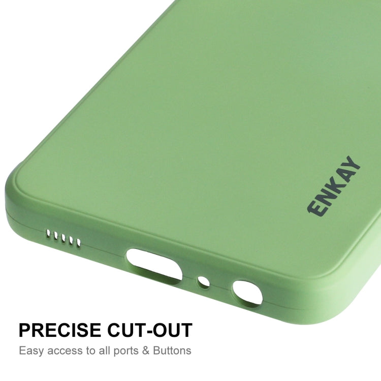 ENKAY Liquid Silicone Shockproof Phone Case, For Samsung Galaxy A22 4G, For Samsung Galaxy M53 5G
