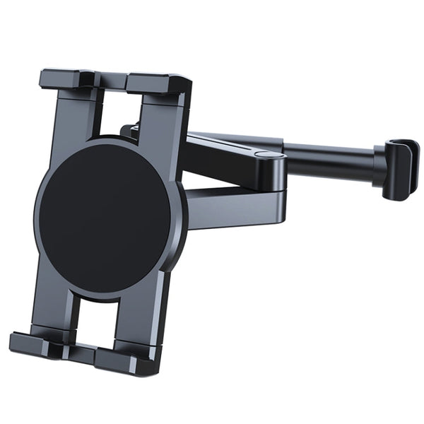 A081+X159 Car Backseat Headrest Tablet Bracket Long Arm Collapsible Mount
