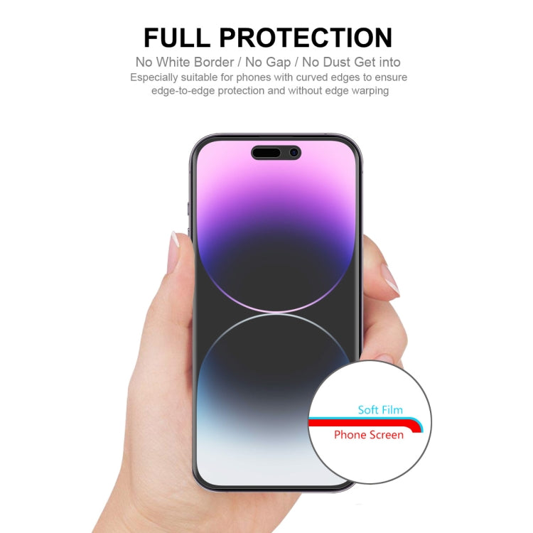 ENKAY Full Glue Explosion-proof Hydrogel Film For iPhone 14 Pro, For iPhone 14 Pro (1 PC), For iPhone 14 Pro  (2 PCS), For iPhone 14 Pro (5 PCS), For iPhone 14 Pro (10 PCS)